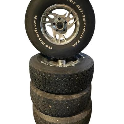 Keeper Products Nitro Wheels And BF Goodrich All Terrain Tires