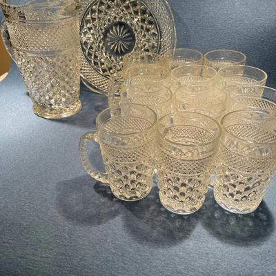 Fancy Oktoberfest Wexford Waffle Pitcher Mugs And Charcuterie Tray