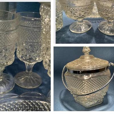 Anchor Hocking Wexford Waffle Bar Variety