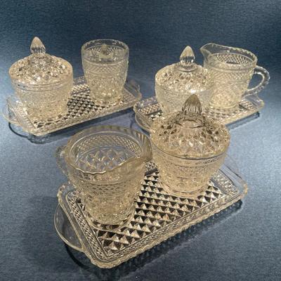Cream, Sugar And Trays - Coffee Service Times Three