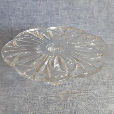 Crystal Floral Cake Stand