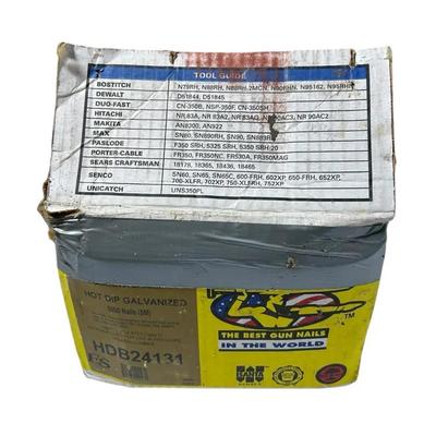 Case Of Galvanized Gun Nails