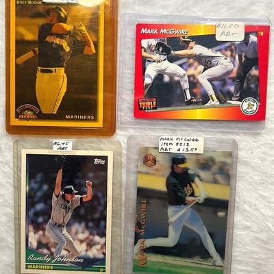 Late 80s and 90s Professional Baseball Card Collection