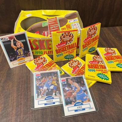 1990 Fleer Unopened Basketball Cards with Possible Micheal Jordan