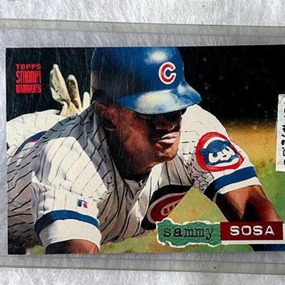 SAMMY SOSA Baseball Card