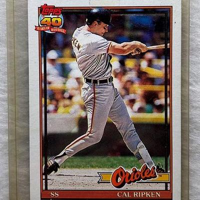 1991 Cal Ripken Professional Baseball Card