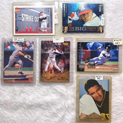 "Legends" Professional Baseball Card Collection