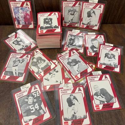 1989 Coca-Cola Alabama’s Finest Football Cards