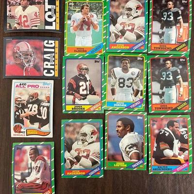 Late 80s Topps and Pro Set Trading Cards