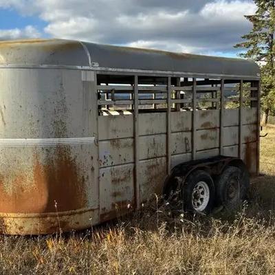Two Stall Horse Trailer