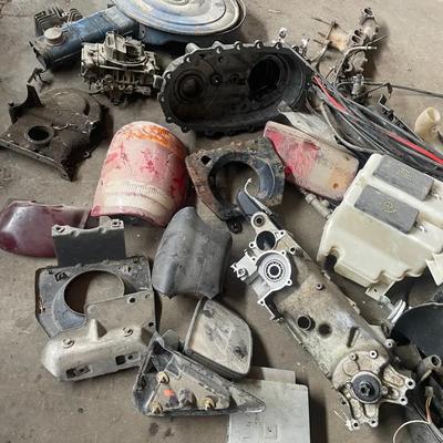 Mystery Lot Motorcycle Parts Ford (Pile 3)