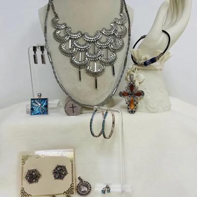 Silver-tone Fashion Jewelry