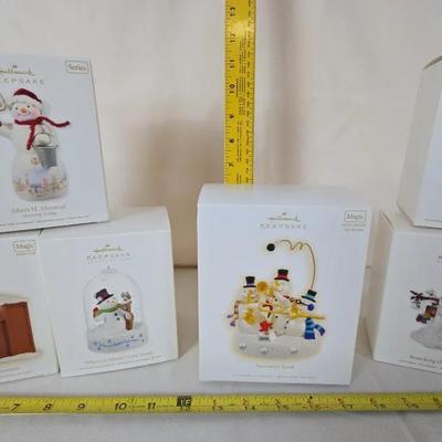 Snowman Collection Of Hallmark Keepsake Ornaments