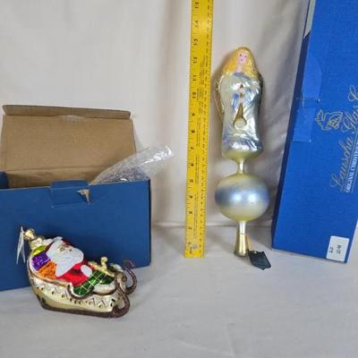 Lauscha Glaa Creation, SlaviC Blown Glass Ornament