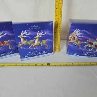 New In Box " Midnight Ride" Hallmark keepsake ornament