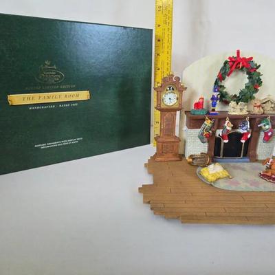 Hallmark Keepsake "The Family Room" Limited edition