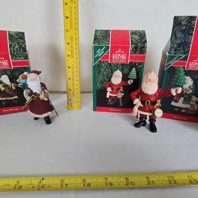 Hallmark keepsake ornaments, Merry Olde Santa Series