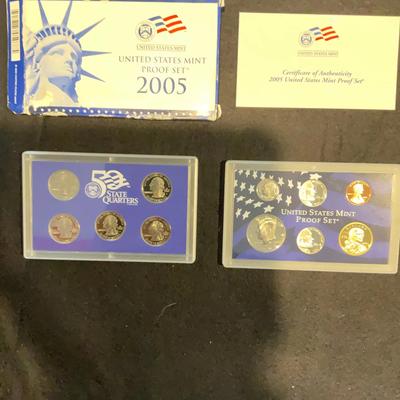 United States Mint Proof Set 2005