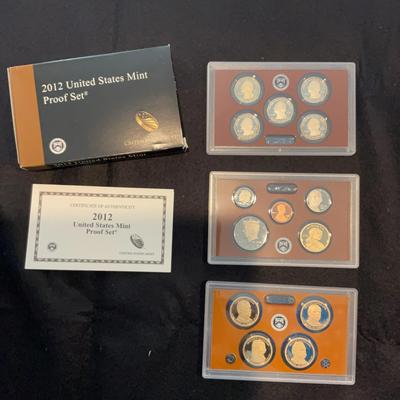2012 United States Mint Proof Set
