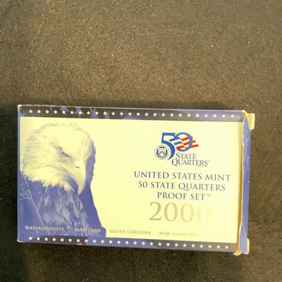 United States Mint 50 State Quarters Proof Set