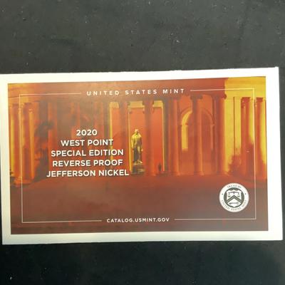 2020 - West Point Special Edition Reverse Proof Jefferson Nickel