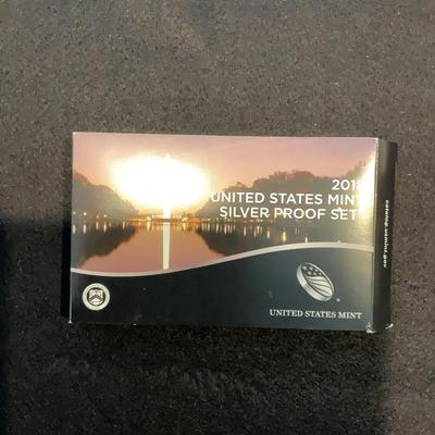 2018 United States Mint Silver Proof Set