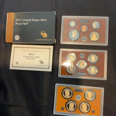 2012 United States Mint Proof Set