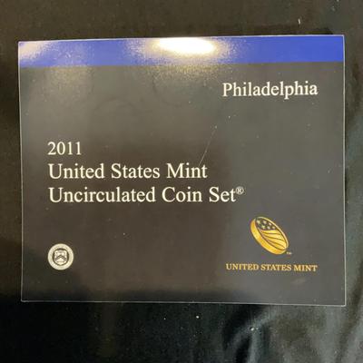 2011 – United States Mint Uncirculated Coin Set - Philadelphia and Denver