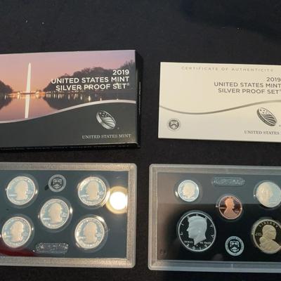 2019 United States Mint Silver Proof Set 
