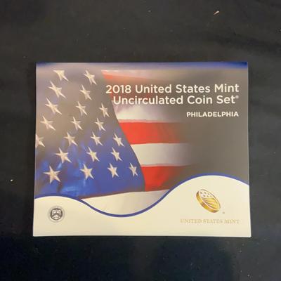 2018 – United States Mint Uncirculated Coin Set Philadelphia and Denver