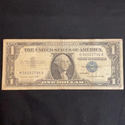 1957A – One Dollar Silver Certificate Series A 