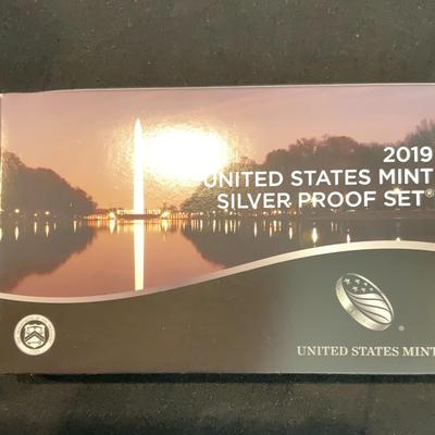 2019 - United States Mint Silver Proof Set 