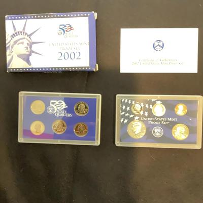 United States Mint Proof Set 2002