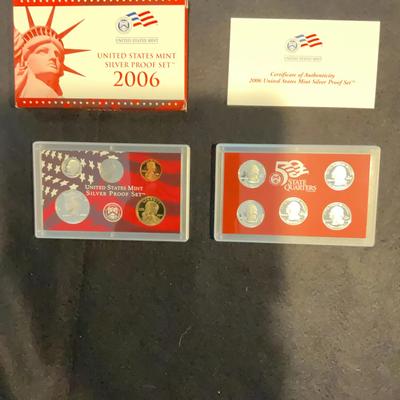 United States Mint Silver Proof Set 2006