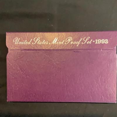 United States Mint Proof Set – 1993 