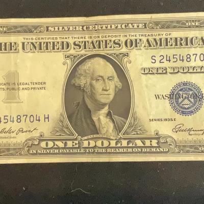 1935–1 Dollar Silver Certificate Series E