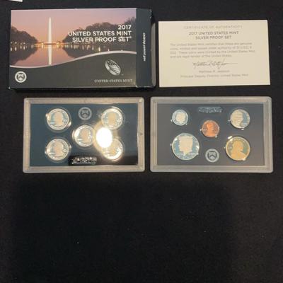 2017 United States mint silver Proof Set