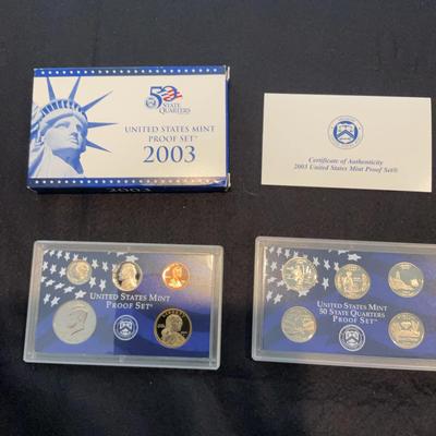 United States Mint Proof Set 2003