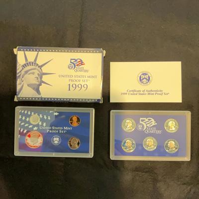 United States Mint Proof Set 1999