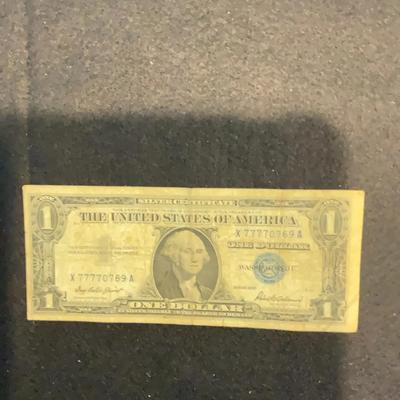 1935 Series A 1$ Silver Certificate Series 1957
