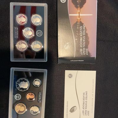 2017 United States mint silver proof Set