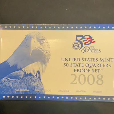 United States Mint 50 State Quarters Proof Set – 2008 