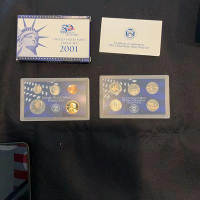 United States Mint Proof Set 2001