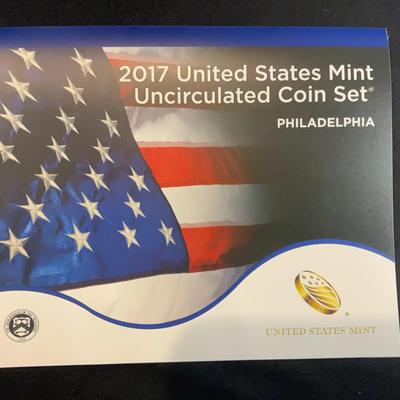 2017 – United States Mint Uncirculated Coin Set Philadelphia and Denver