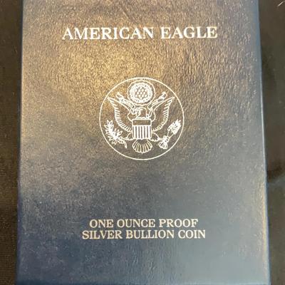 2001 – American Eagle 1 Ounce Proof Silver Bullion Coin