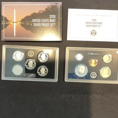 2020 United States Mint Silver Proof Set