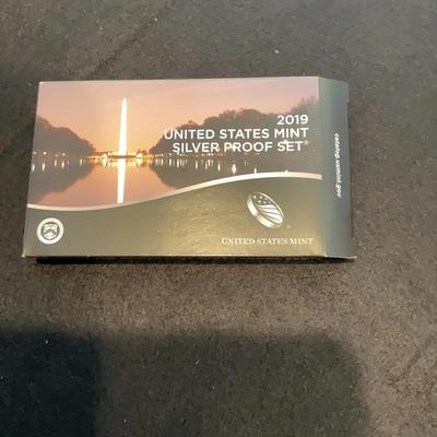 2019 United States Mint Silver Proof Set 
