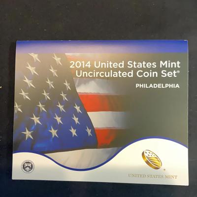 2014 – United States Mint Uncirculated Coin Set Philadelphia and Denver