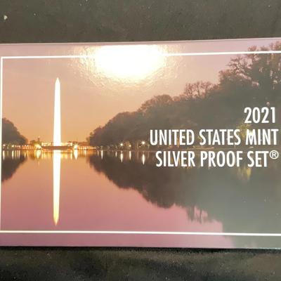 2021 - United States Mint Silver Proof Set