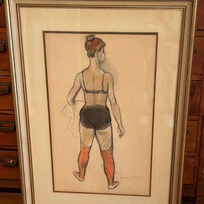 Sale Photo Thumbnail #10: Issac Soyer still art one if a kind